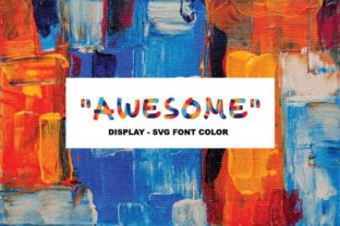 Awesome: A Creative Font for Dynamic, Stand-Out Design