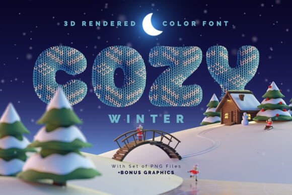 Embrace the Season: A Deep Dive into the Cozy Winter Typeface