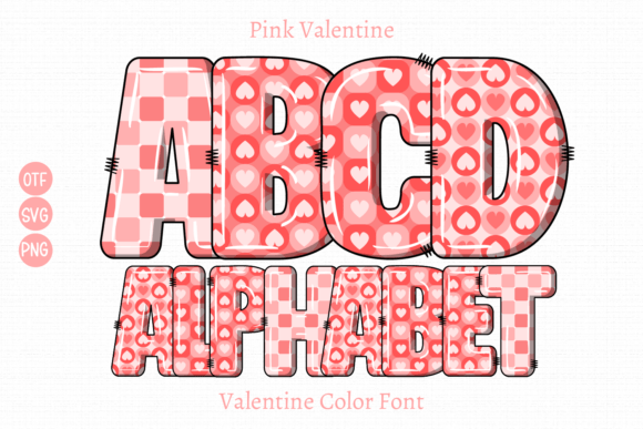 Embracing Playful Authenticity with the Pink Valentine Typeface