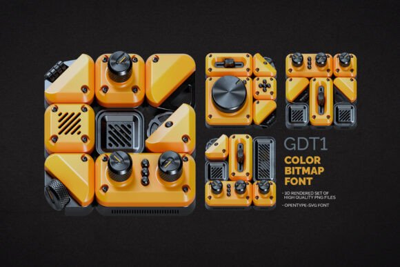 Gdt1: The Mechanical Display Font for Industrial Design