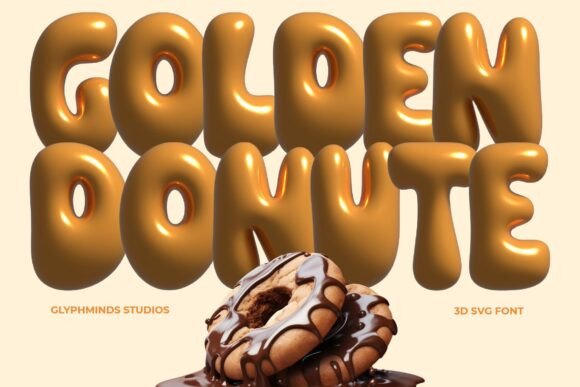 Golden Donute: Sweeten Your Visual Projects with 3D Charm