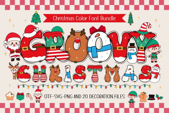 Groovy Christmas: A Font That Delivers Festive Charm