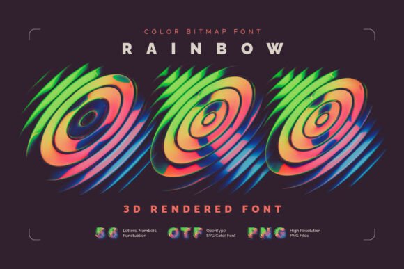 Rainbow Orb: A Modern Typeface for Vibrant Branding