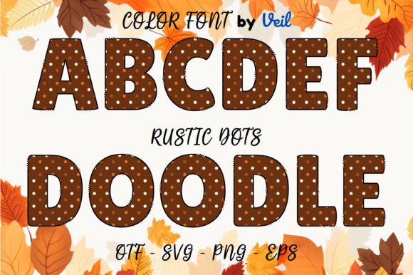 Rustic Dots: A Creative Font for Playful Design Projects