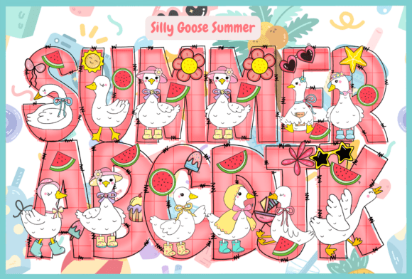 Silly Goose Summer: A Playful Typeface for Authentic Designs