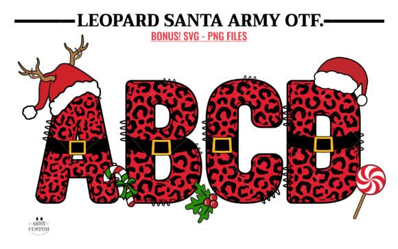 Unleashing Wild Creativity with Leopard Santa Army