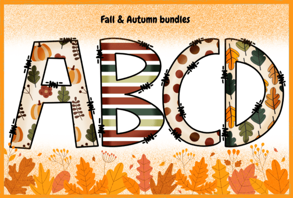 Warm Up Your Projects with Fall & Autumn Font