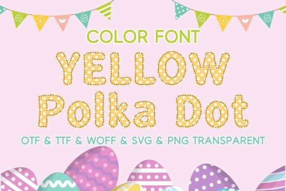 Yellow Polka Dot: A Playful Font for Creative Projects